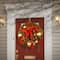 36&#x22; Decorative Collection Cozy Christmas Wreath With Red &#x26; Clear Lights